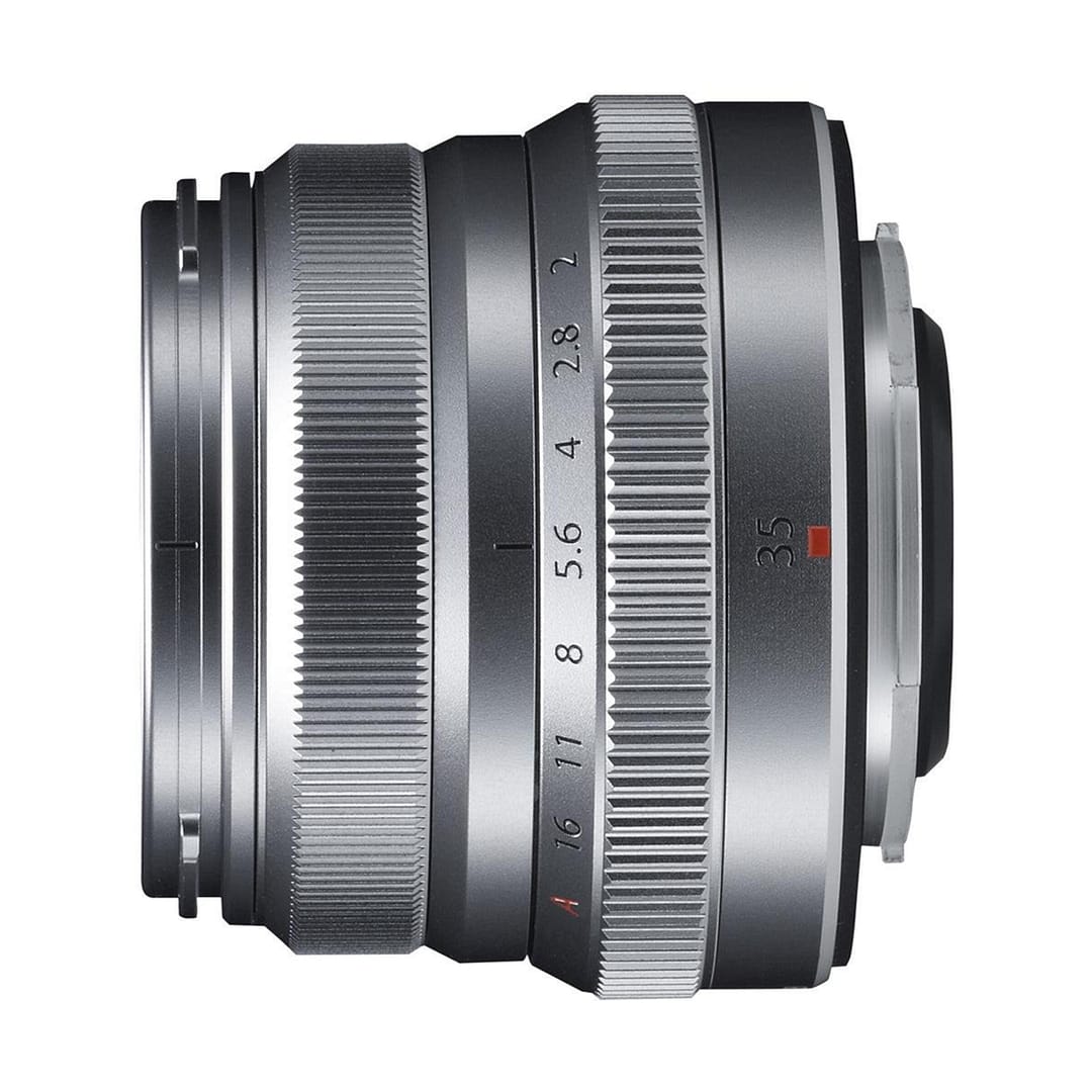 Fujifilm XF 35mm f/2,0 R WR : Silber