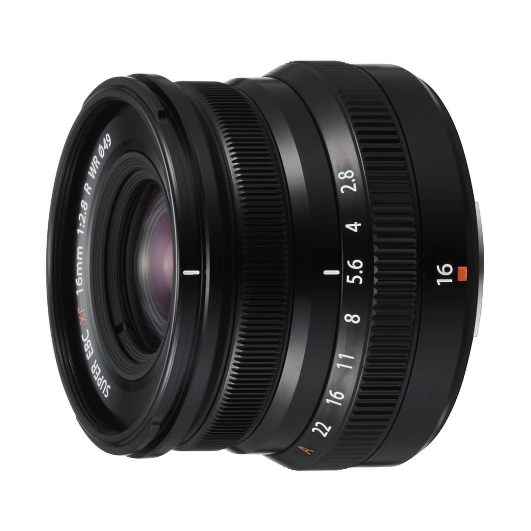 Fujifilm XF 16mm f/2,8 R WR : Schwarz