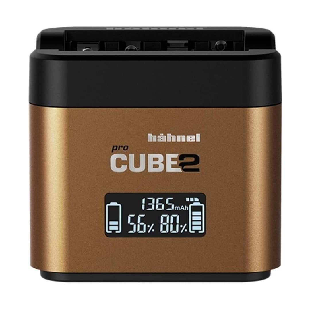 Hähnel proCube2 Doppelladegerät : Olympus