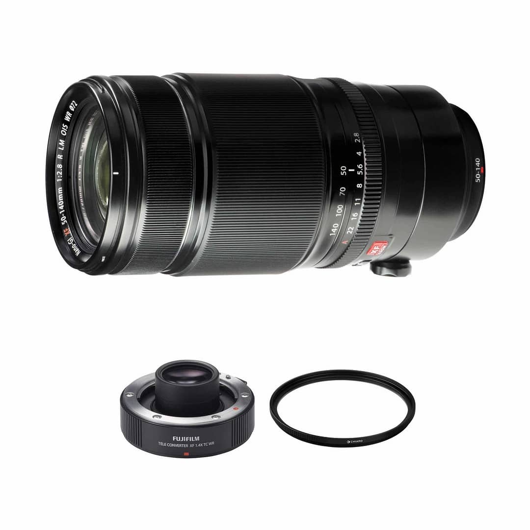 FUJIFILM XF 50-140mm f/2,8 R LM OIS WR + XF 1,4x TC WR