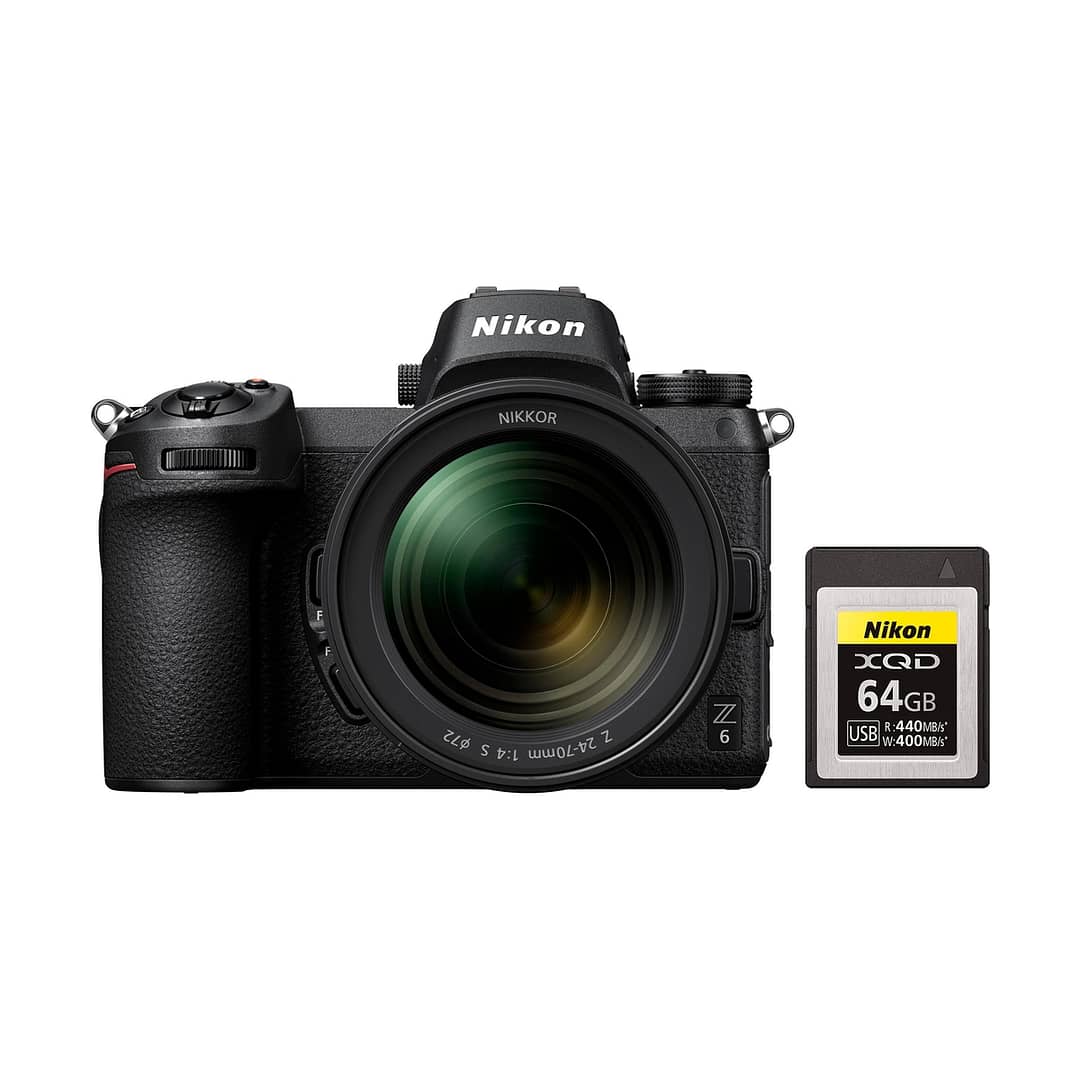 Nikon Z 6 + Z 24-70mm S + XQD 64GB