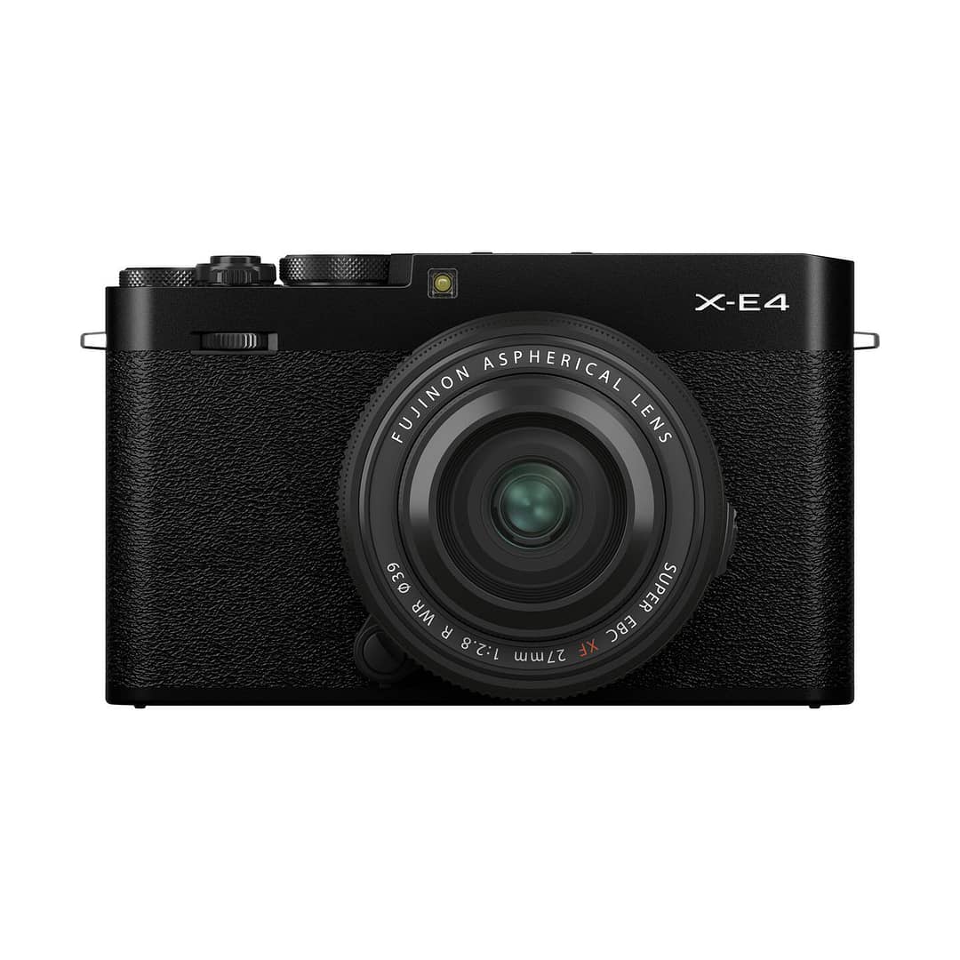 FUJIFILM X-E4 + XF 27mm R WR : Schwarz