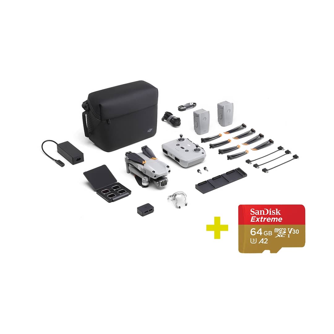 DJI Air 2S Fly More Combo + SanDisk MicroSD 64GB