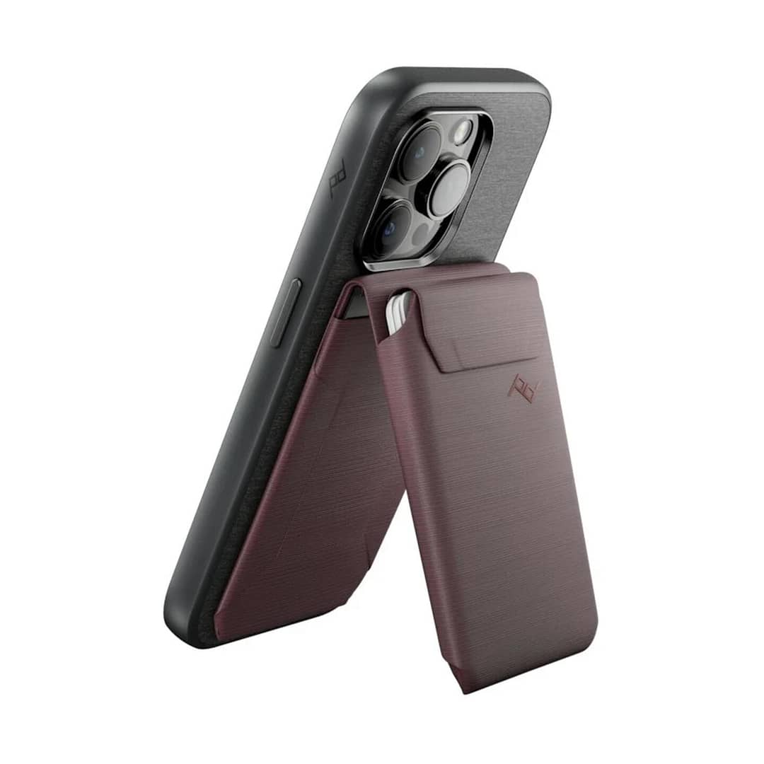 Peak Design Mobile Stand Wallet : Karten-Portemonnaie Eclipse