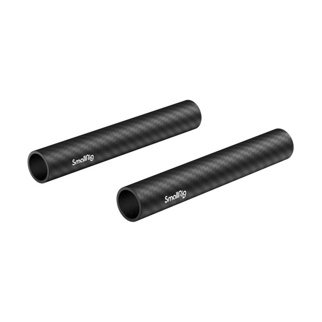 SmallRig 15mm Carbon-Stangen 2er Pack : 10cm Länge/Schwarz #1871