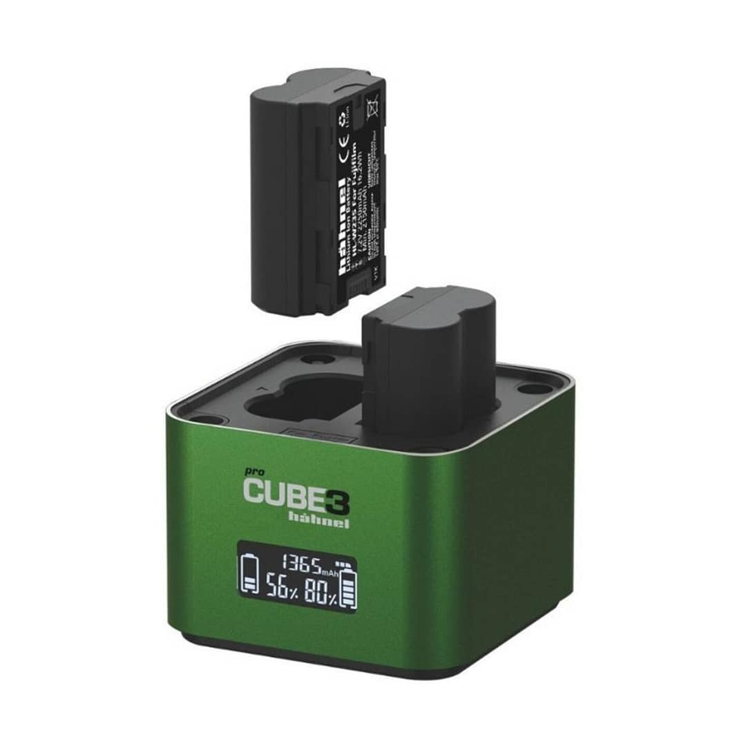 Hähnel ProCube3 Doppelladegerät : Fujifilm