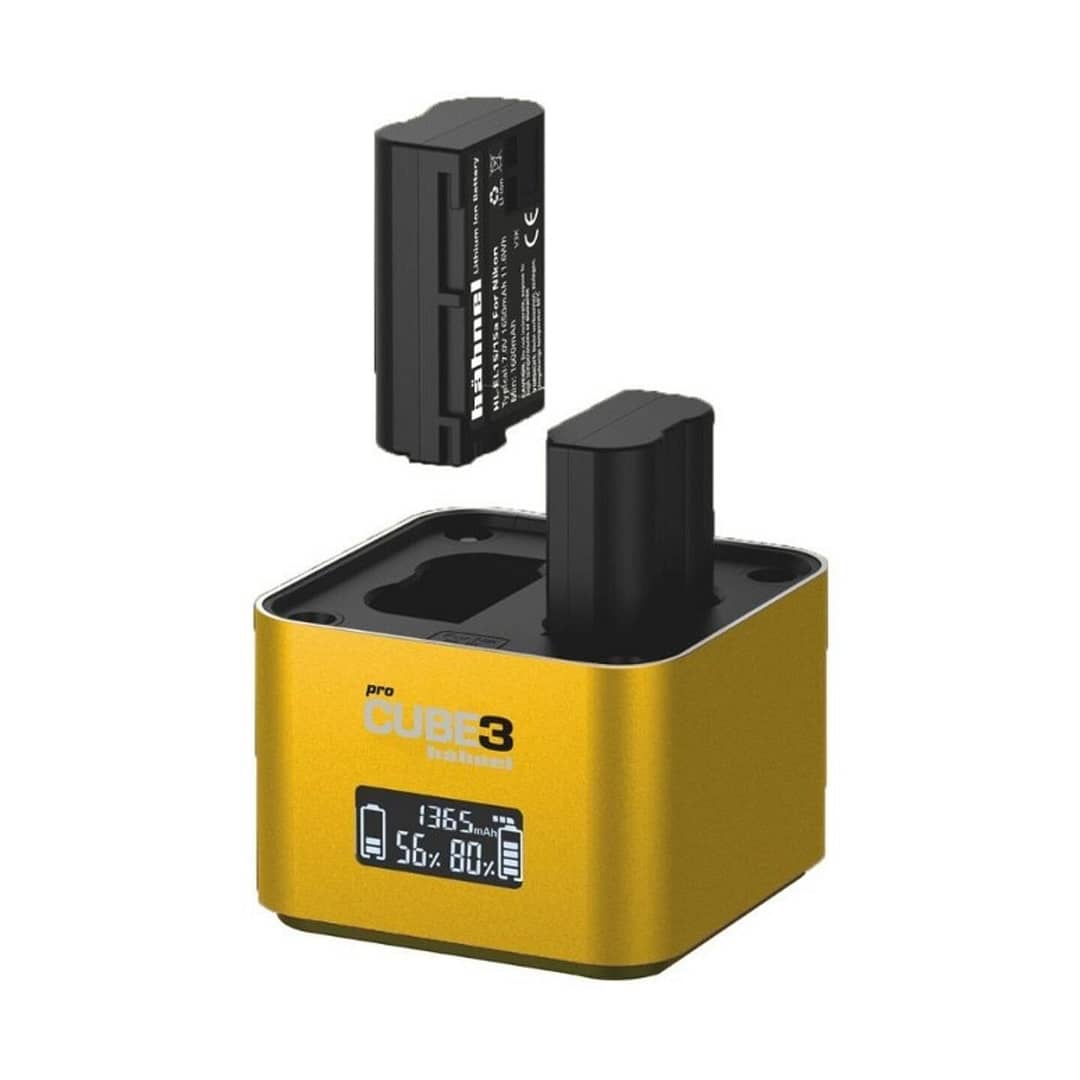 Hähnel ProCube3 Doppelladegerät : Nikon