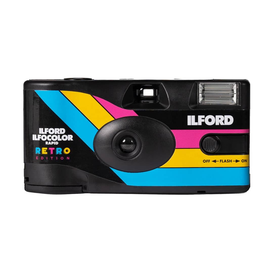 Ilford ILFOCOLOR RAPID Retro Einwegkamera