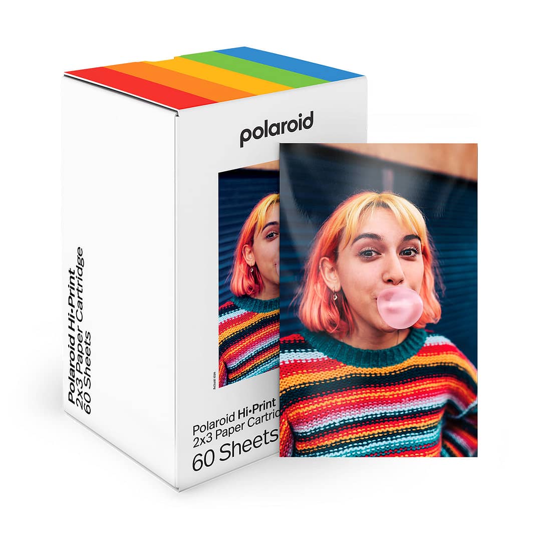 Polaroid Hi·Print 2x3 Papierkassette Gen. 2 - 60 Blatt