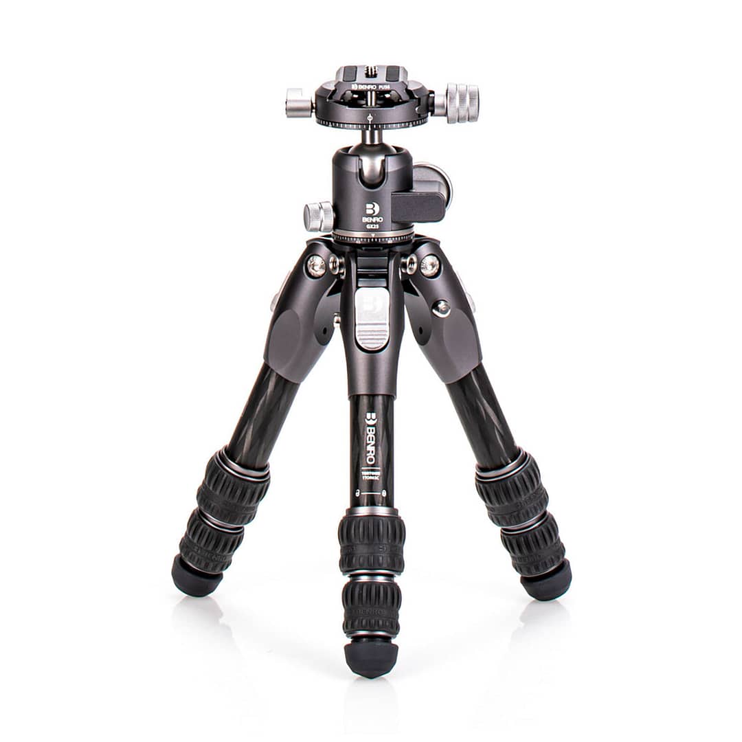 Benro TORTOISE 03C + GX25 Kugelkopf : Carbon Stativkit
