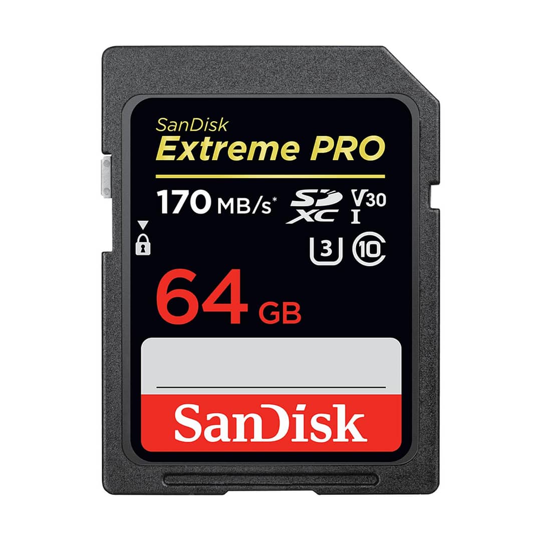 Sandisk Extreme Pro SDXC UHS-I : 64GB