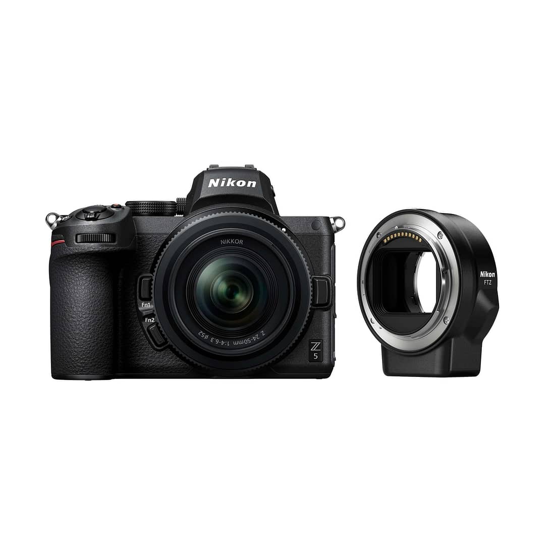 Nikon Z 5 + Z 24-50mm f/4-6,3 + FTZ Bajonett Adapter
