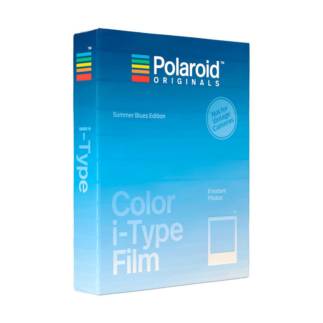 Polaroid i-Type Color Sofortbildfilm : Summer Blues - 8 Aufnahmen