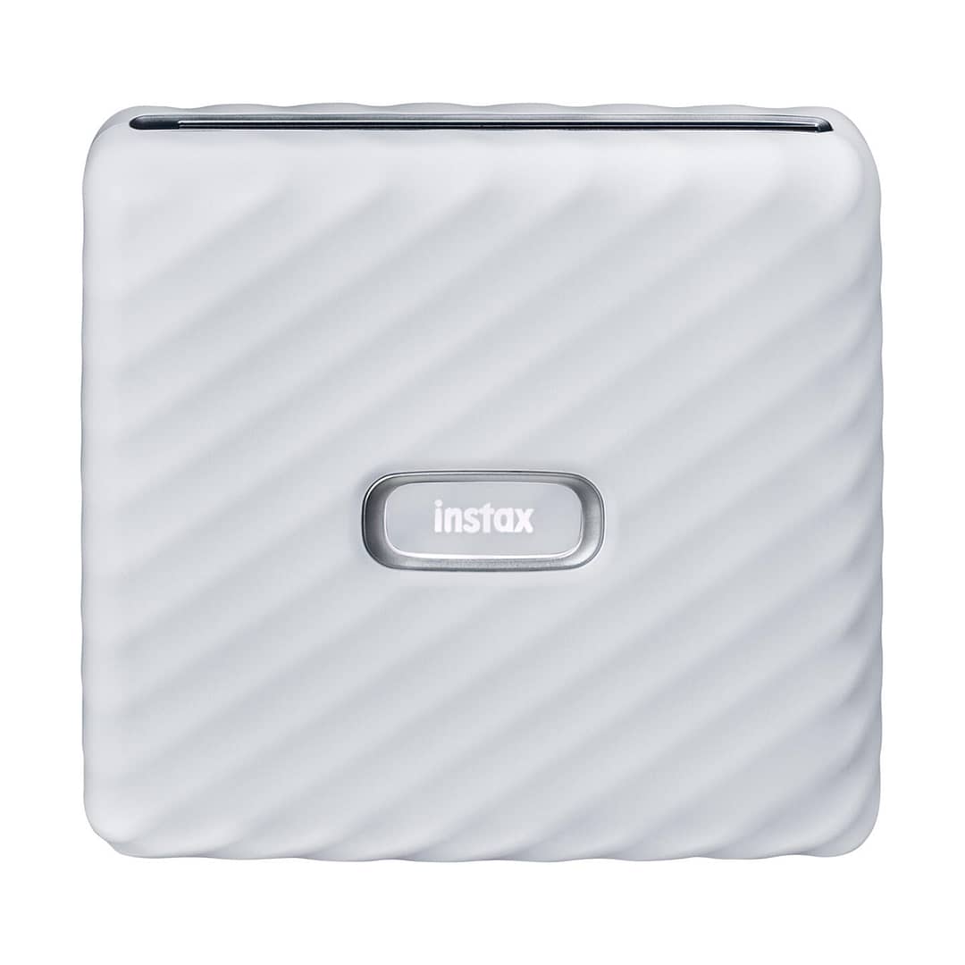 FUJIFILM instax Link WIDE Sofortbilddrucker : Ash White
