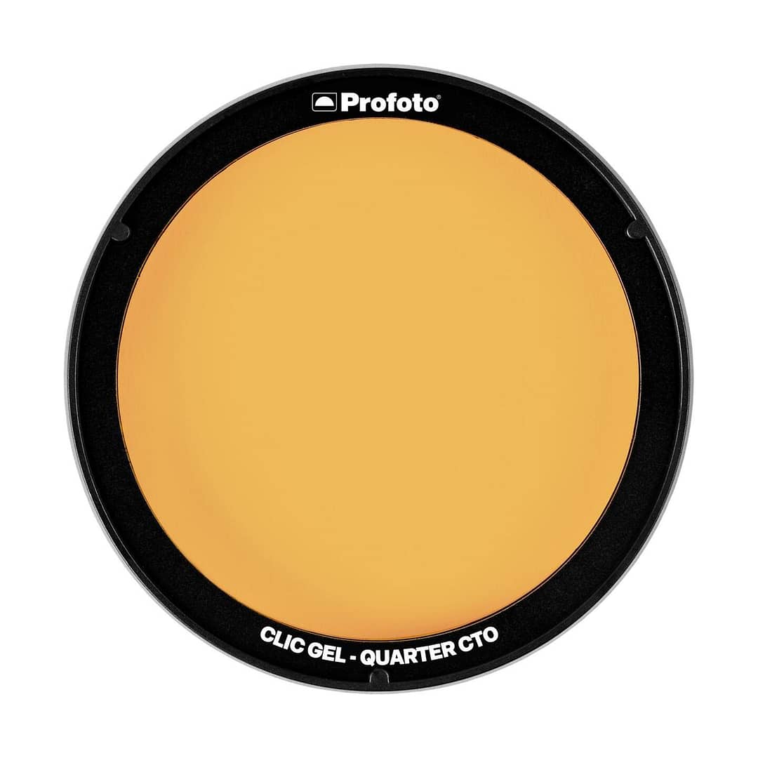 Profoto A1/C1 Clic Gel Quarter CTO