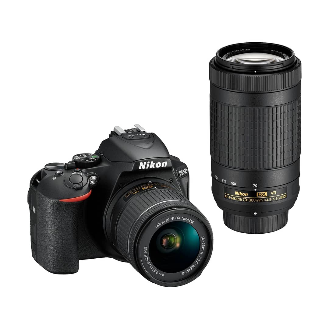 Nikon D5600 + AF-P DX 18-55mm + AF-P DX 70-300mm