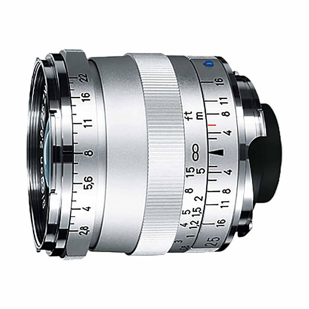 Zeiss Biogon T* 25mm f/2,8 ZM : Leica M : Silber