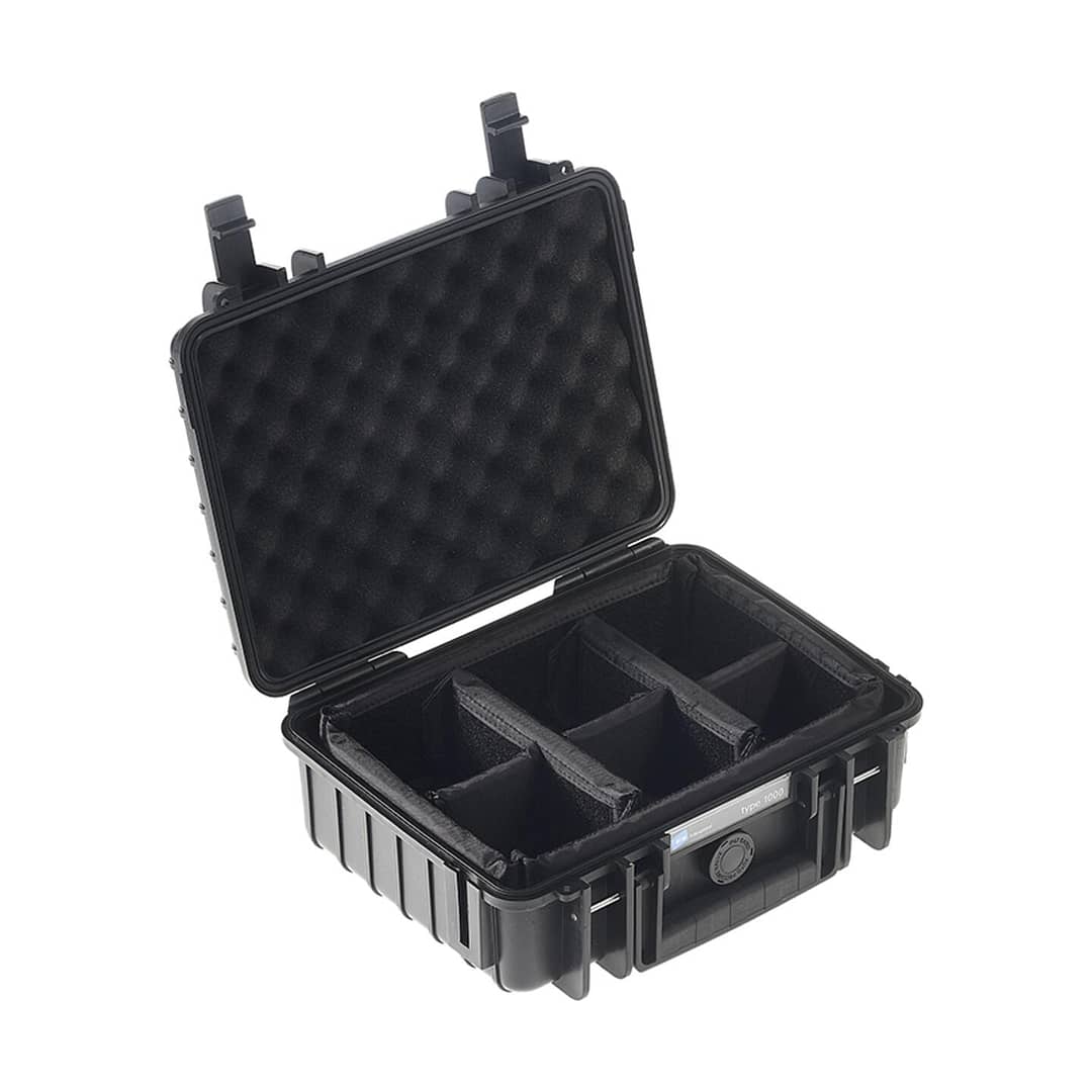 B&W outdoor.case type 1000 : RPD/Schwarz
