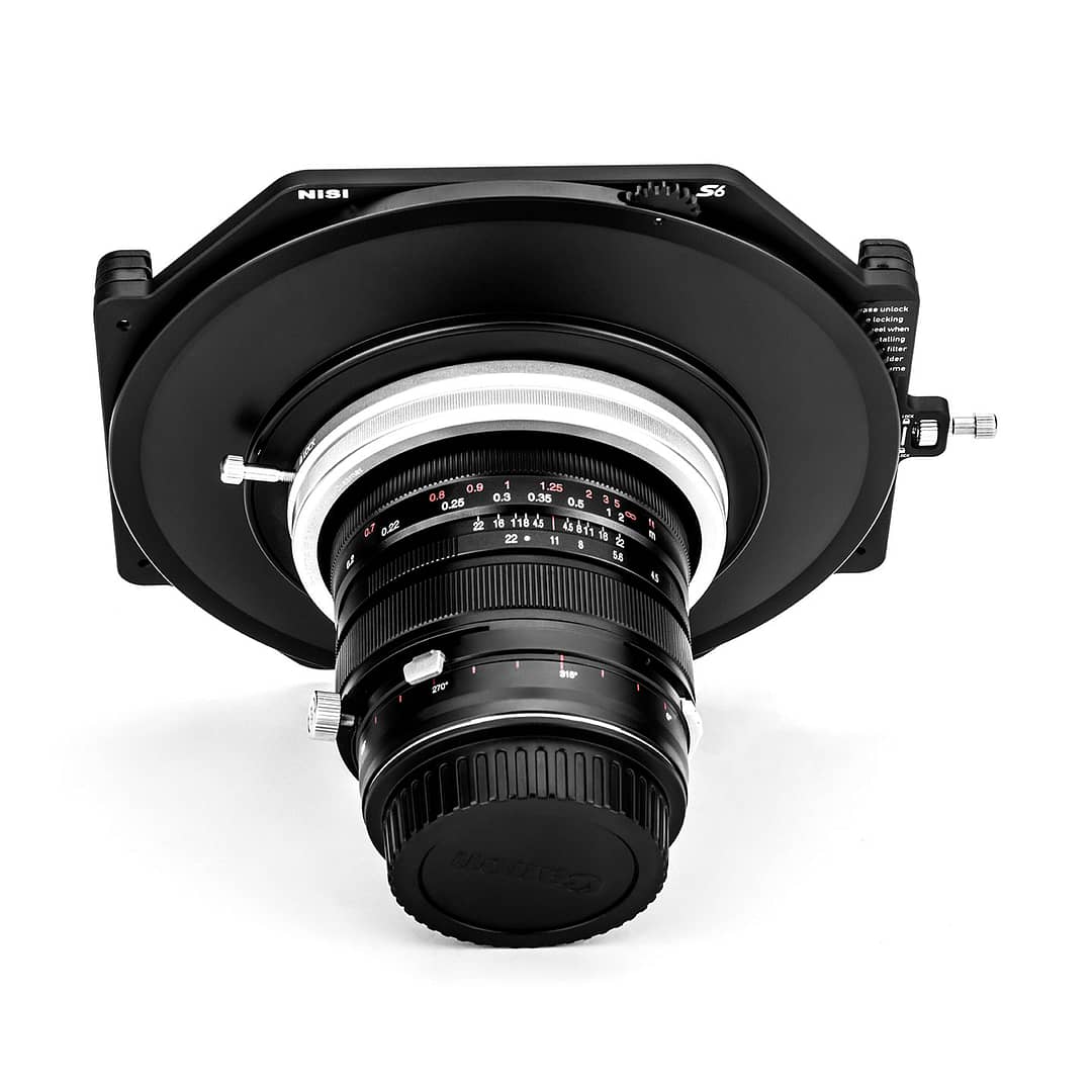 NiSi 150mm : S6 Filterhalter Kit + Landscape-CPL + Adapter für Laowa 15mm F4,5 Zero-D Shift