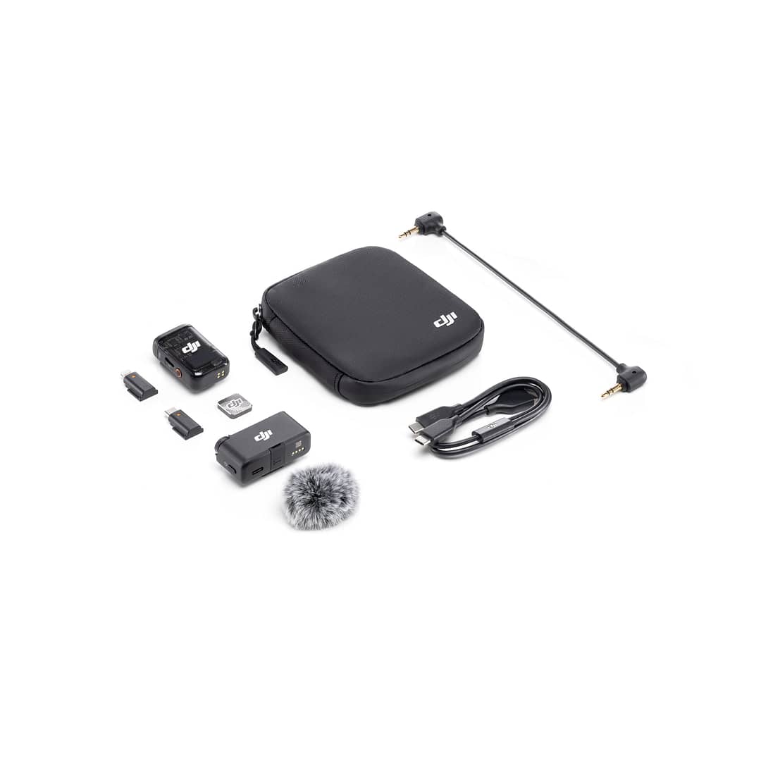 DJI Mic 2 (1 Sender + 1 Empfänger + Ladeschale)