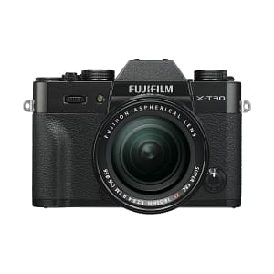 Fujifilm X-T30 + XF 18-55mm R LM OIS : Schwarz