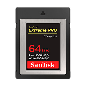 Sandisk Extreme Pro CFexpress Typ B : 64GB