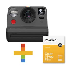 Polaroid Now : Schwarz - Starter Kit inkl. i-Type Color Film