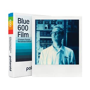 Polaroid 600 B&W Sofortbildfilm : Blue Reclaimed - 8 Aufnahmen